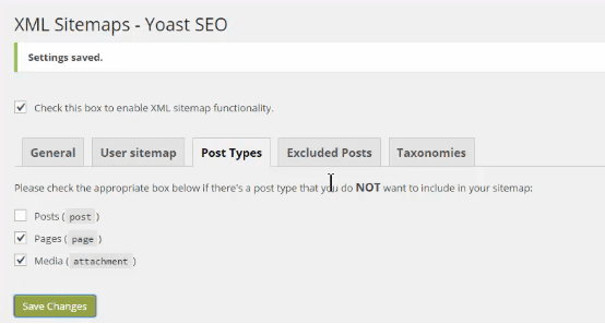 Sitemaps SEO recommended configuration