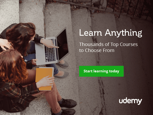 Udemy Learn Anything Students