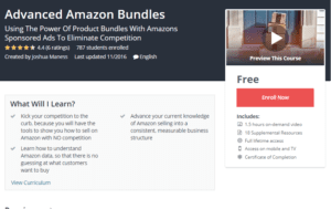A1 Resource FREE Udemy Courses October 27 2017 Advanced Amazon Bundles