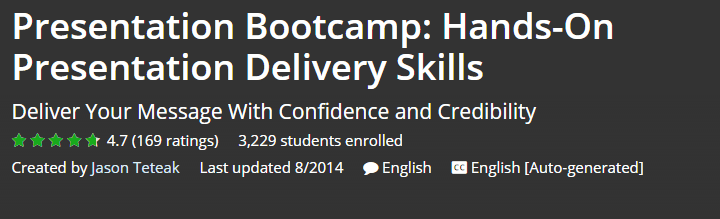 Presentation Bootcamp by Jason Teteak