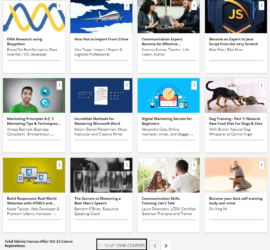 Total Udemy Courses October 22, 2017 -12,946 Courses