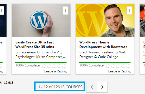 Udemy Total Courses Oct 20 2017 - 12,913