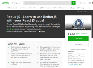 Udemy Free Oct 20 2017: Redux JS Learn to use Redux JS with your React JS apps