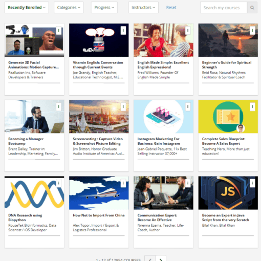 Udemy Total Course Registrations October 23, 2017: 12,954