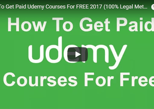 Udemy How To Get Paid Udemy Courses For Free