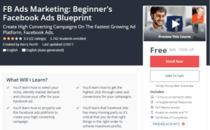 A1 Resource FREE Udemy Courses Nov 13, 2017 – FB Ads Marketing Beginners Facebook Ads Blueprint