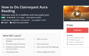 A1 Resource FREE Udemy Courses Nov 17, 2017 – How to Do Clairvoyant Aura Reading