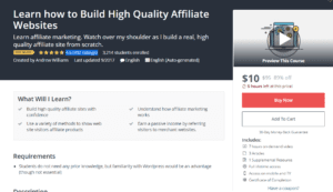A1 Resource Udemy Affiliate Course Nov 7, 2017 -Learn How to Build High Quality Websites