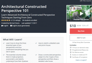 A1 Resource SALE Udemy Courses Dec 11, 2017 – Architectural Constructed Perspective 101
