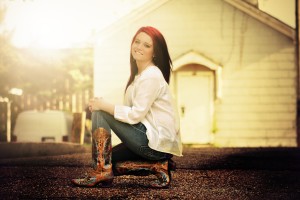 Girl Delighted with Course Reviews.