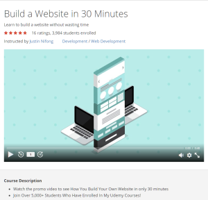 Build A Website 30 Mins